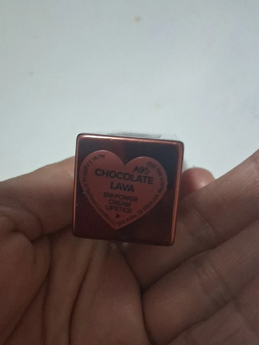 Too Faced Cocoa Bold Em-Power Cream Lipstick Chocolate Lava